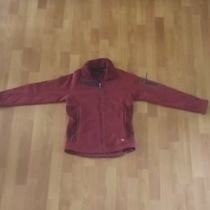 💛 Mountain Hardware rust colored zip-up jacket.
